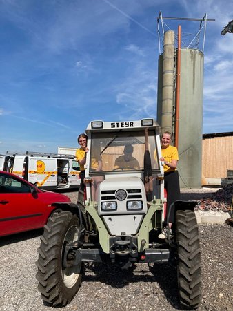 Aufbauen 70-Jahr-Feier LJ Ybbs-St. Martin