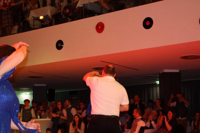 Bezirksball 2025 Mitternachtseinlage