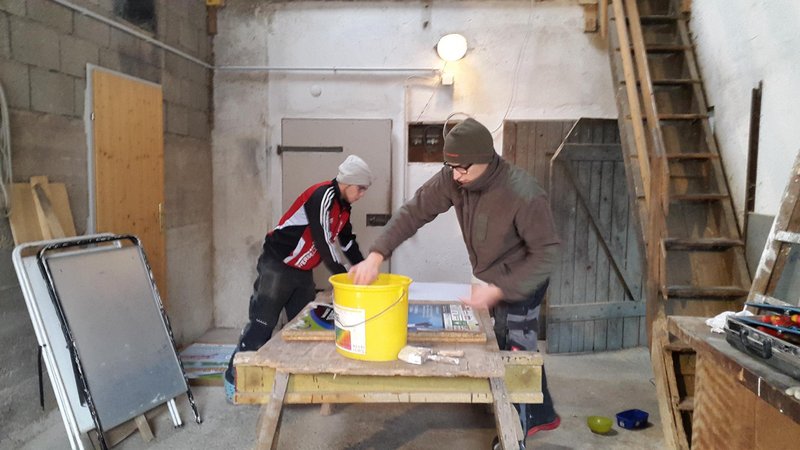 Aufbauen Frühlingsfest - LJ Ybbs - St.Martin