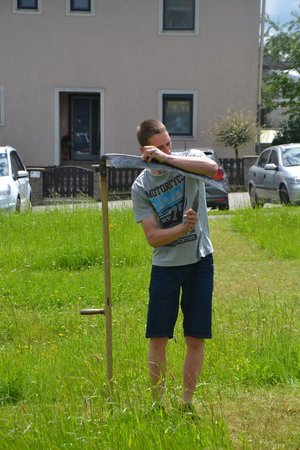 Bezirksentscheid Sensenmähen