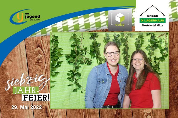 Fotobox 70-Jahr-Feier LJ Ybbs-St. Martin